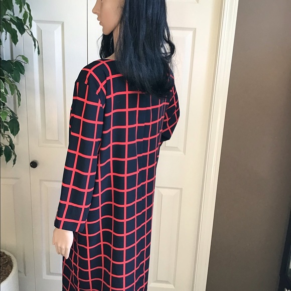 Gap Brand Red and Dark Navy Dress - Picture 4 of 5